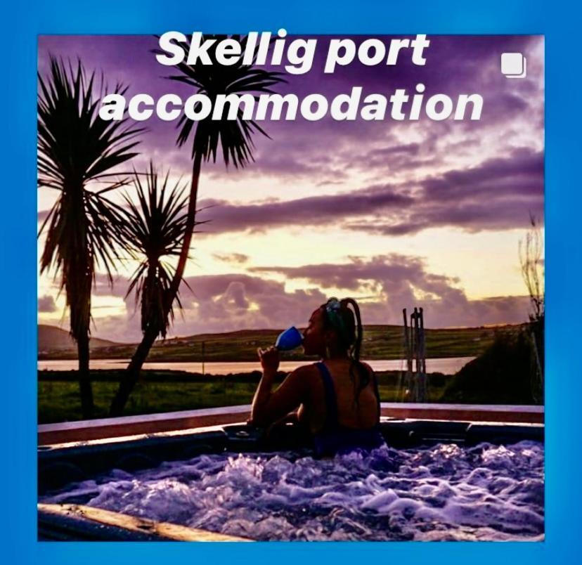 Skellig Port Accommodation - 1 Studio Bed Apartment Portmagee Exteriér fotografie